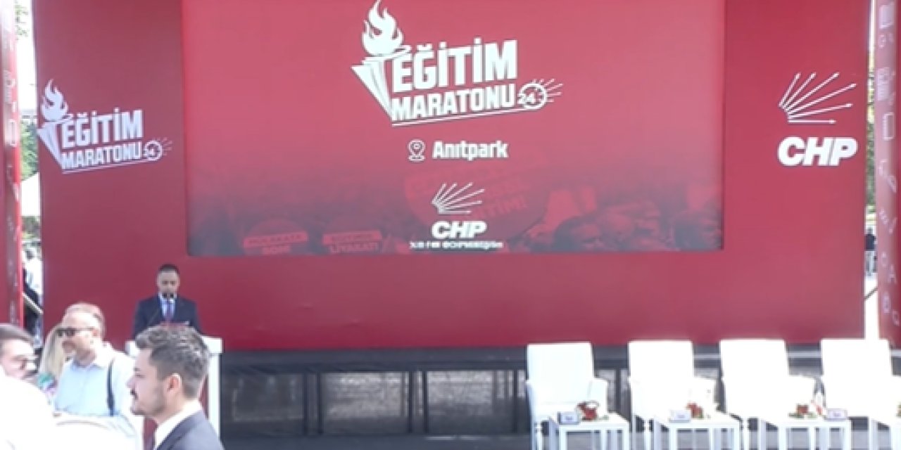 CHP'den 24 Saat Sürecek "Eğitim Maratonu"