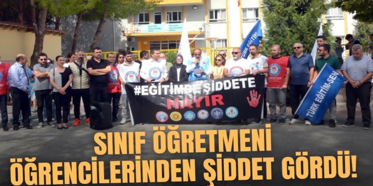 Sınıf Öğretmeni İki Öğrencisi Tarafından Darp Edildi