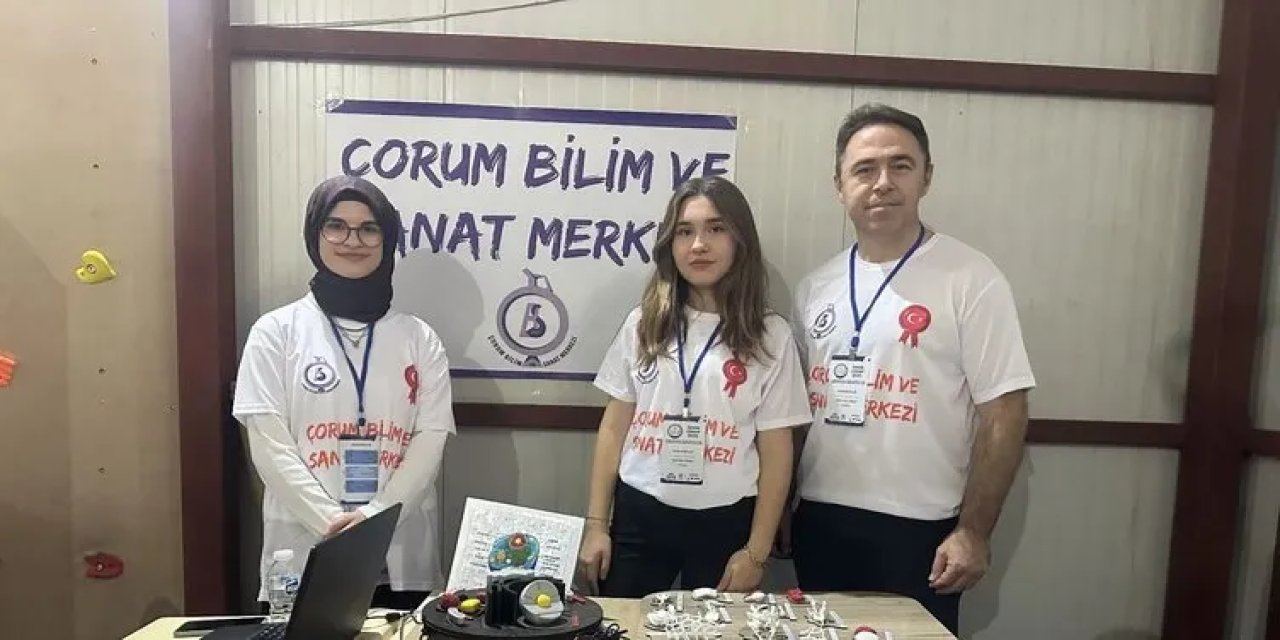 Çorum Bilim ve Sanat Merkezi öğrencileri ve öğretmenlerinden uluslararası başarı